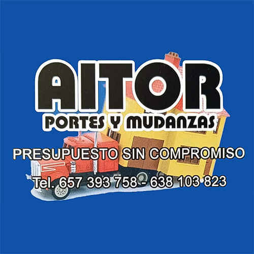 Tarjeta de portes y mudanzas Aitor